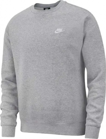 Світшот Nike CLUB FLEECE сірий FN3886-063