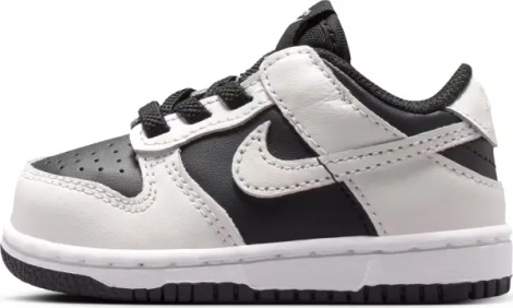 Кроссовки детские Nike DUNK LOW (TDE) бело-черные FB9107-010