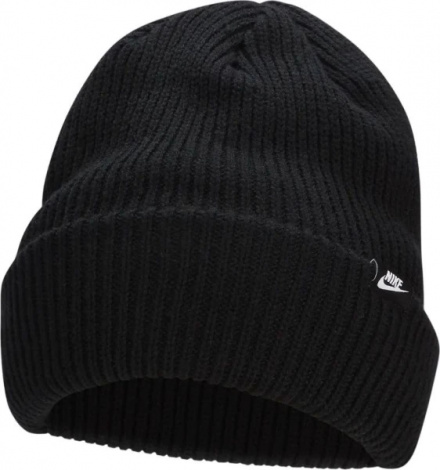 Шапка Nike U NK PEAK BEANIE SC FUT L чорна FB6526-010