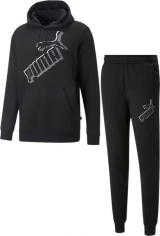 Спортивный костюм Puma ESSENTIALS BIG LOGO FLEECE черный 849864-01__849865-01