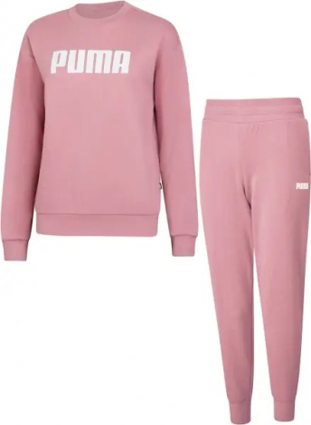 Спортивный костюм женский Puma ESSENTIALS розовый 847211-28__847206-28