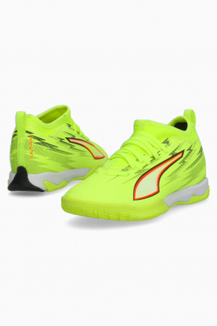 Футзалки Puma Ultra 6 Match+ Mid IT Junior - Лаймовий