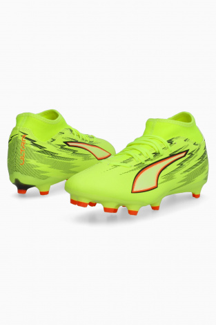 Бутси Puma Ultra 6 Play+ FG/AG - Лаймовий