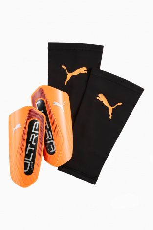 Футбольні щитки Puma ULTRA Light Sleeve - помаранчевий