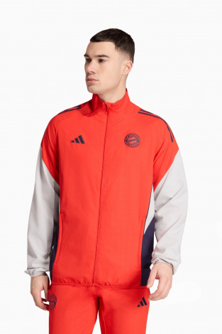 Вітровка adidas FC Bayern 25/26 Competition Presentation - червоний