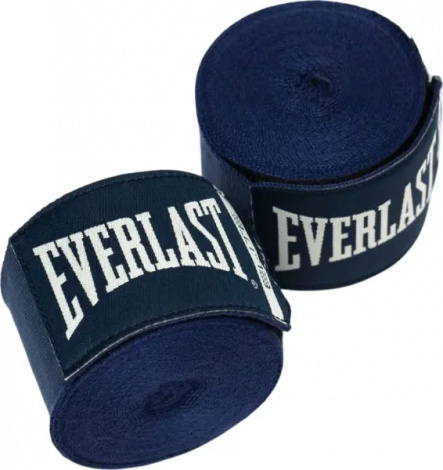 Бинты боксерские Everlast ELITE HANDWRAPS темно-синие (457,2 см) P00003326