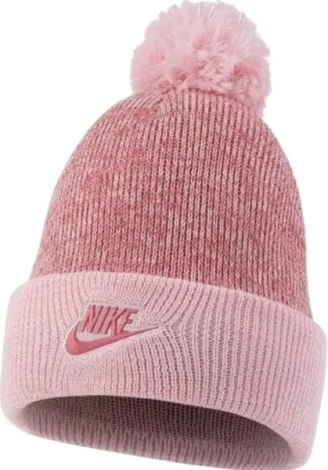 Шапка подростковая Nike UTILITY розово-светло-розовая DM8451-663