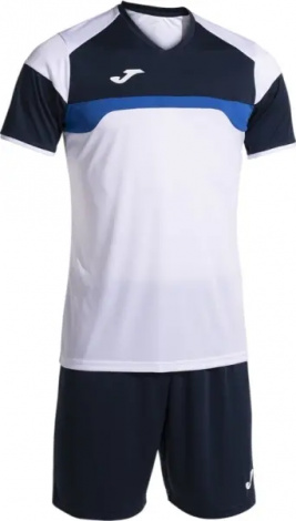 Комплект футбольної форми Joma DANUBIO III біло-темно-синьо-синій 103732.203