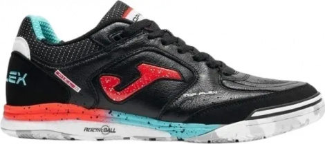 Футзалки (бампы) Joma TOP FLEX REBOUND черно-красно-голубые TORS2601IN