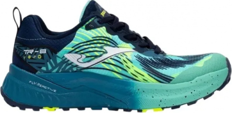 Кроссовки для трейлраннинга Joma TR-8 бирюзово-темно-сине-салатовые TKTR8S2517