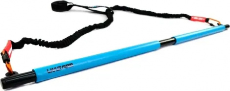 Тренажер для функціонального тренінгу LivePro RESISTANCE BAR SET блакитно-чорний LP8400