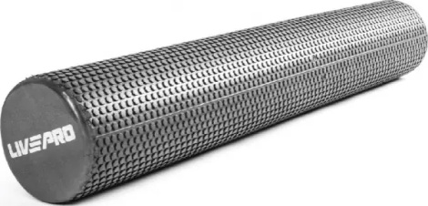 Массажный ролик LivePro FOAM ROLLER черный LP8230-90