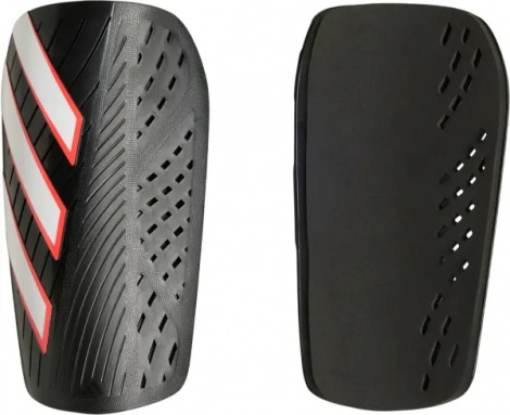 Щитки футбольні Adidas TIRO CLUB чорно-біло-помаранчеві KA7826