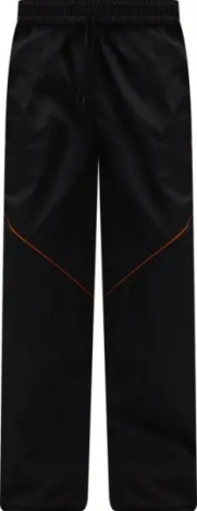 Спортивные штаны Nike JORDAN BROOKLYN DRAFT черно-оранжевые IB1047-011