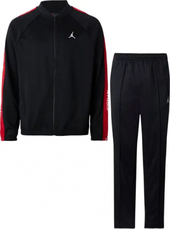 Спортивный костюм Nike JORDAN ESSENTIALS TRACKSUIT черно-красный HF9339-011&HF9341-011