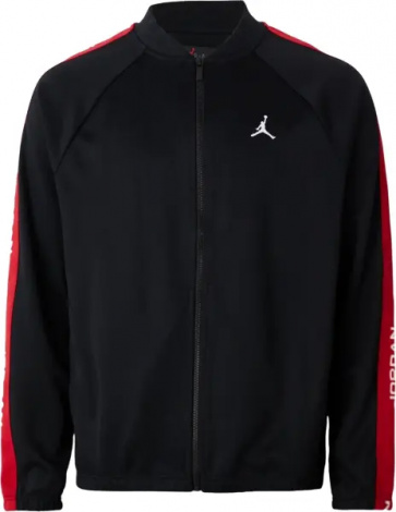 Олимпийка (мастерка) Nike JORDAN ESSENTIALS TRACKSUIT JACKET черно-красная HF9339-011