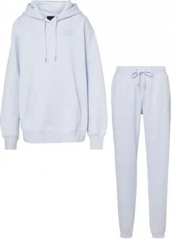 Спортивный костюм женский Nike JORDAN FLIGHT FLEECE светло-серый FV7050-085&FV7059-085