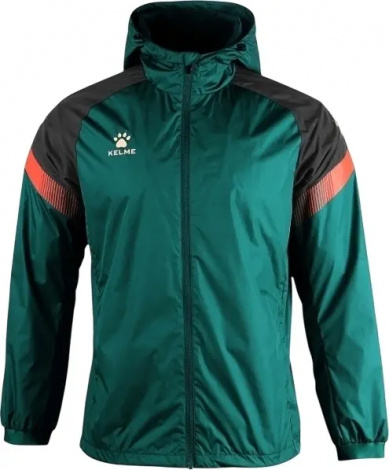 Вітровка Kelme WARRIOR темно-зелено-чорна 8061WT1005.9365
