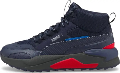 Ботинки Puma X-RAY 2 SQUARE MID WINTER темно-сине-красные 37302004