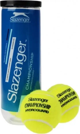 Набор мячей для тенниса Slazenger CHAMPIONSHIP 3B желтый (3 штуки) 340966