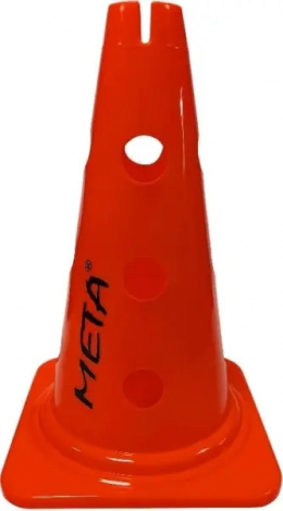 Конус для перекладин Meta TRAINING CONE WITH HOLES & SLIT 30 см помаранчевий 2006001207