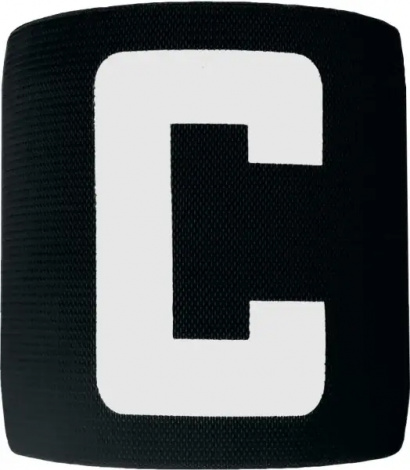 Капитанская повязка Meta ARMBAND WITH VELCRO CLOSURE черная 1902240003ng