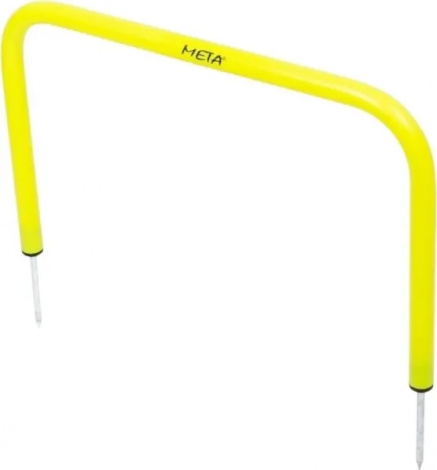 Арка для тренировки передач квадратная Meta SOCCER PASSING ARC SQUARE 30х45 см желтая 1512181120