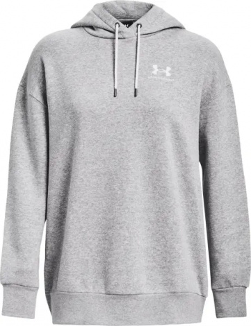 Худи женское Under Armour ICON FLEECE серое 1379495-012