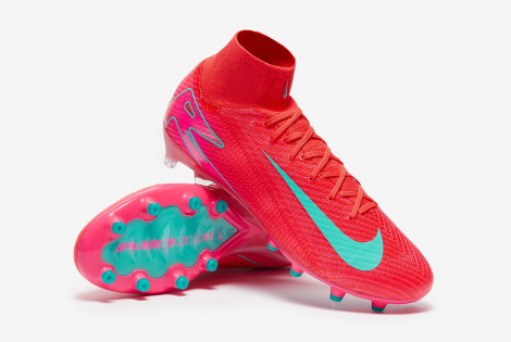 Детские футбольные бутсы Nike Air Zoom Mercurial Superfly X Elite AG-Pro Junior FQ8339-800