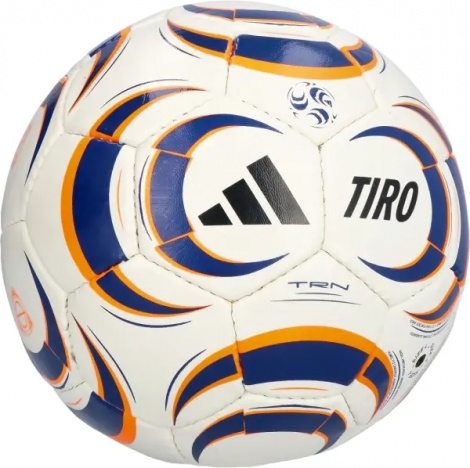 Футбольний м'яч Adidas TIRO TRAINING біло-темно-синьо-помаранчевий