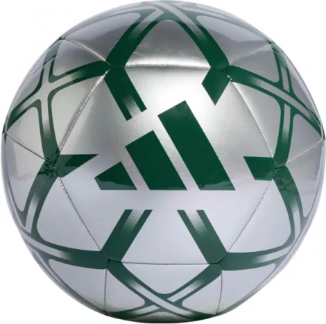 Футбольний м'яч Adidas STARLANCER CLUB срібно-темно-зелений