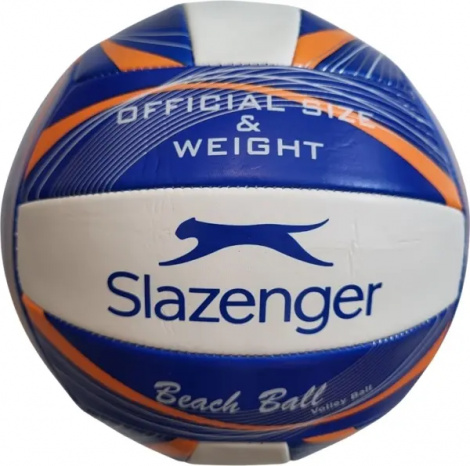Мяч для пляжного волейбола Slazenger AC BEACH VOLLEYBALL сине-бело-оранжевый