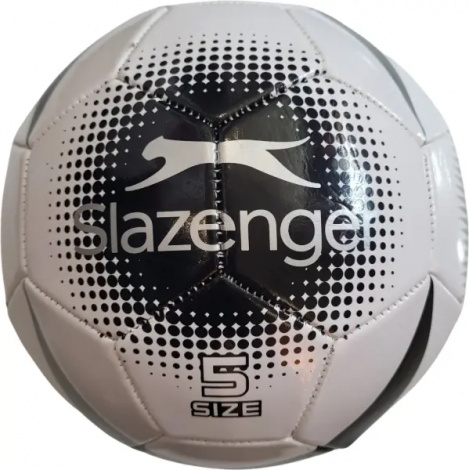 Футбольный мяч Slazenger AC FOOTBALL бело-черно-серебряный