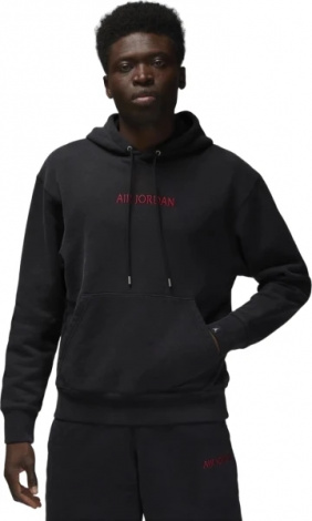 Худи Nike JORDAN M J AIR JDN WM FLC HOODIE черное DV6463-010