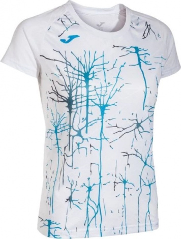 Футболка беговая женская Joma ELITE IX белая 901647.216