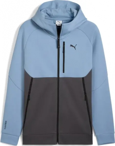 Толстовка Puma PUMATECH блакитно-сіра 62967434
