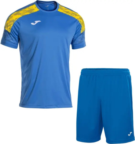 Комплект футбольной формы Joma CHAMPION VIII сине-желтый 104263.709_100053.700