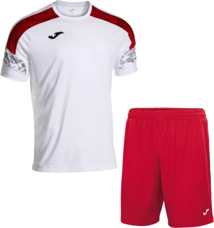 Комплект футбольной формы Joma CHAMPION VIII бело-красный 104263.206_100053.600