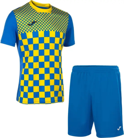 Комплект футбольной формы Joma FLAG III сине-желтый 103157.709_100053.700