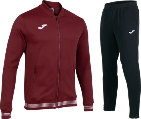 Спортивний костюм Joma CAMPUS III бордово-чорний 101591.671_100165.100