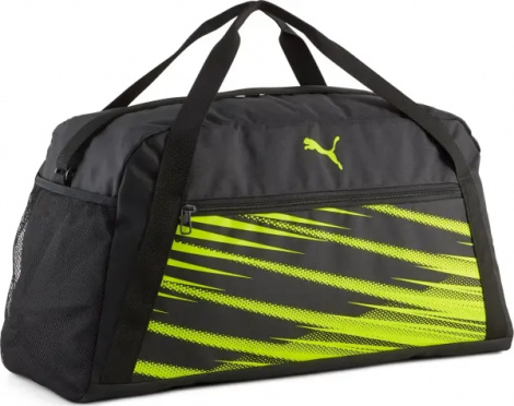 Сумка спортивна Puma ATTACANTO M 41L чорно-лаймова 091630-04