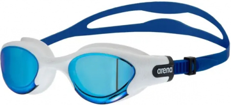 Очки для плавания Arena THE ONE PLUS MIRROR сине-белые 008541-300