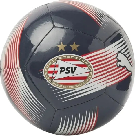 Футбольный мяч Puma PSV ESSENTIALS темно-сине-красно-белый Размер 5 084795-02