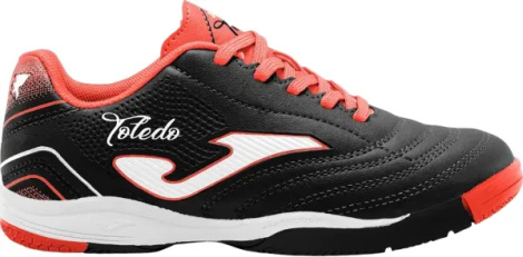 Футзалки (бампы) детские Joma TOLEDO черно-красные TOJS2601IN