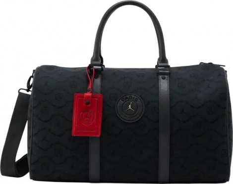 Сумка спортивна Nike JORDAN PARIS SAINT-GERMAIN MONOGRAM DUFFEL BAG 25L чорна LM9112-693