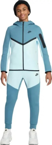 Спортивний костюм підлітковий Nike SPORTSWEAR TECH FLEECE темно-бірюзово-блакитний HV5867-476__HV5869-006