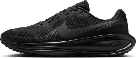 Кроссовки беговые Nike REVOLUTION 8 EXTRA WIDE черные HQ1996-004