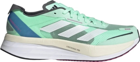 Кроссовки беговые Adidas ADIZERO BOSTON 11 мятно-синие GV9064