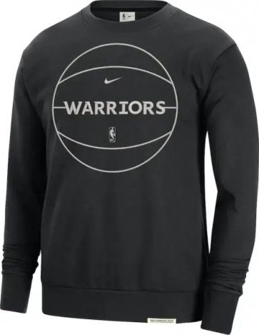 Світшот Nike GOLDEN STATE WARRIORS STANDARD ISSUE DRI-FIT чорний FB3761-010