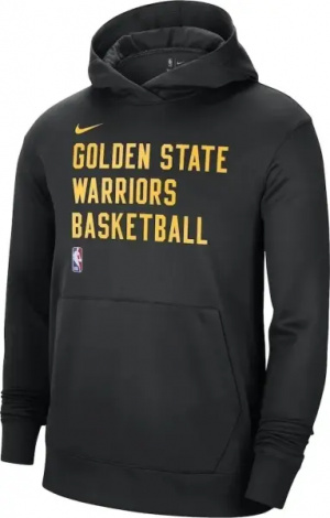 Худи Nike GOLDEN STATE WARRIORS PERFORMANCE SPOTLIGHT ON-COURT черное FB3694-010